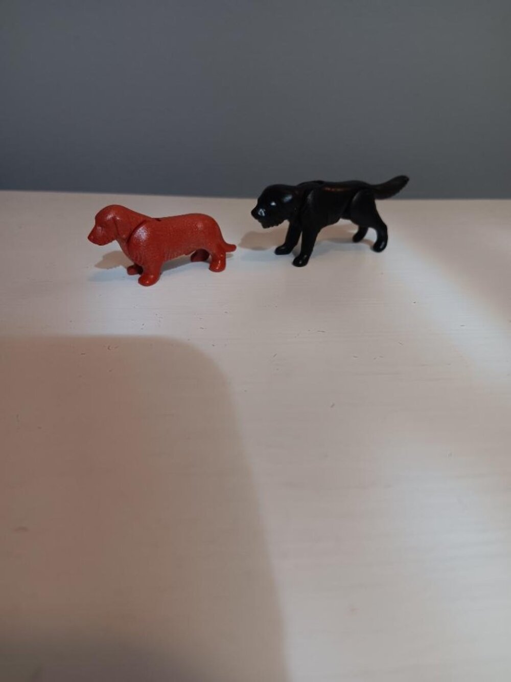 PLAYMOBIL Black And Brown Dogs